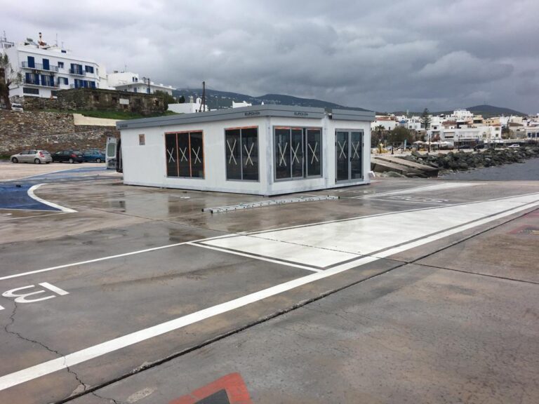 Σε εξέλιξη οι εργασίες για την κατασκευή του υδατοδρομίου Τήνου