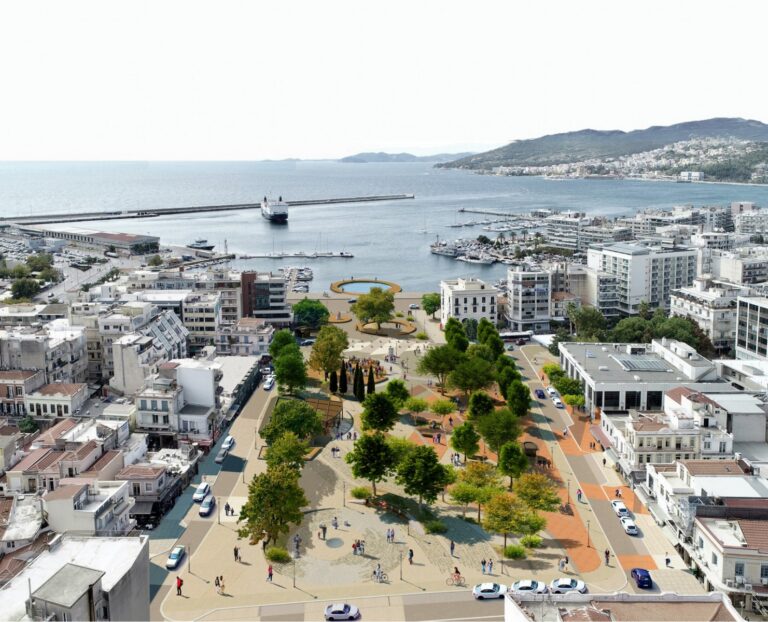 Οι αιωρούμενες πόλεις – Ο χώρος ενδιάμεσα: Η πρόταση του γραφείου All Architecture για τη «νέα» κεντρική πλατεία της Καβάλας