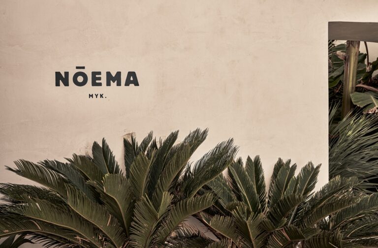 Vernacular craftsmanship meets contemporary Cycladic minimalism in the idyllic Nōema Mykonos