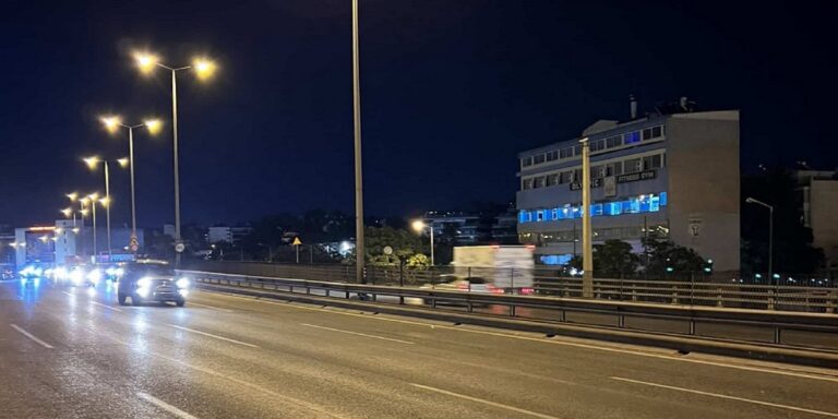 Νέοι led λαμπτήρες στους κύριους οδικούς άξονες της Αττικής