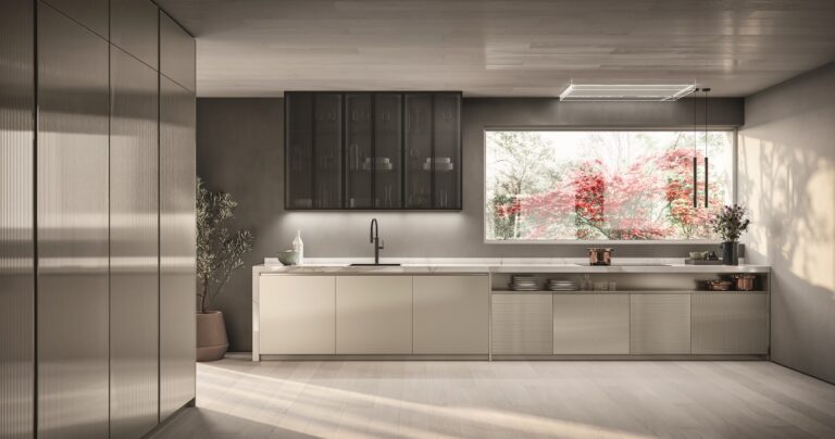 Libra by Scavolini: New modularity and striking finishes for a “total living” solution at centre stage
