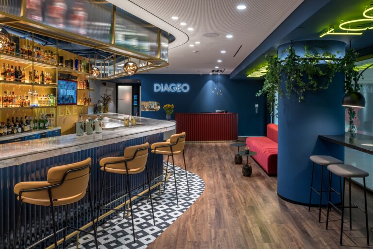 Το eclectic design «απογειώνεται» στους υπερσύγχρονους γραφειακούς χώρους της Diageo στην Αθήνα