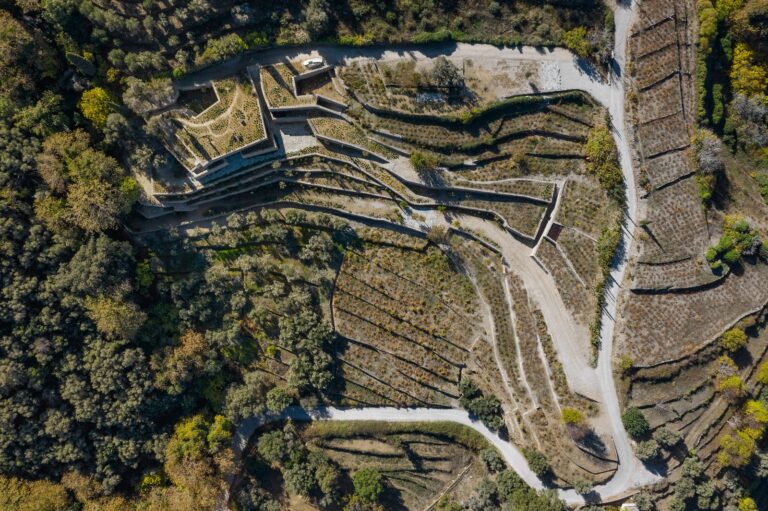 The underground ‘Liknon’ wine museum by K-studio gently meanders into the picturesque landscape of Samos Island