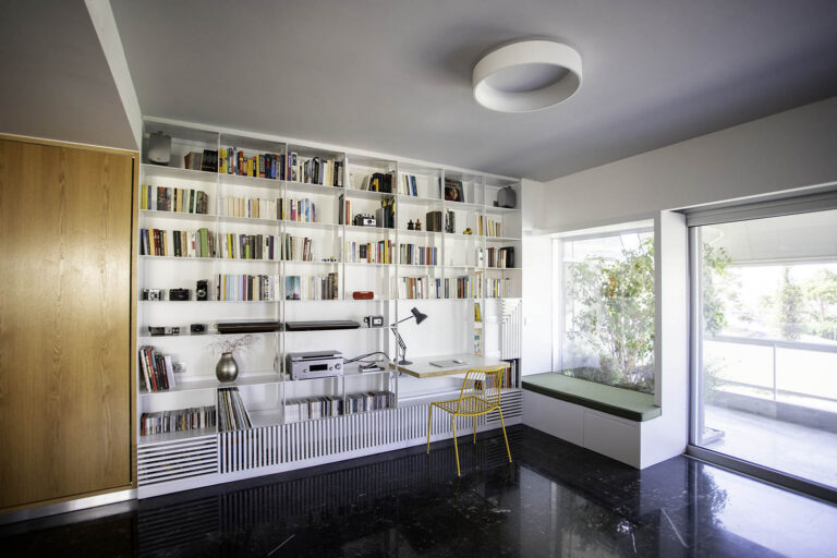 This renovation takes an Athenian flat from 70’s spirit to modern minimalism