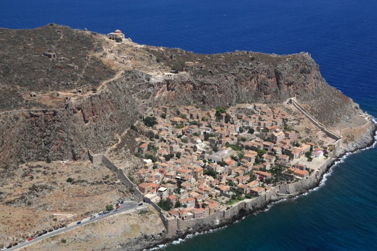 Εξασφαλίστηκε η χρηματοδότηση για την εγκατάσταση τελεφερίκ στο Κάστρο της Μονεμβασιάς