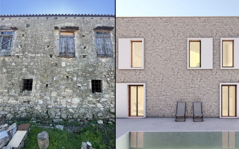 Mylopotamos House: Ένα παραδοσιακό πετρόκτιστο κτίριο στην Κρήτη αναβιώνει με υπέροχο τρόπο