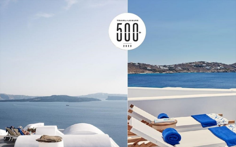 Katikies Santorini & Katikies Mykonos στα 500 Καλύτερα Ξενοδοχεία στον κόσμο από τους αναγνώστες του Travel + Leisure