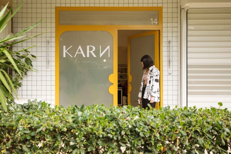 KARN studio transforms former betting shop into its own architecture office in Palaio Faliro, Greece