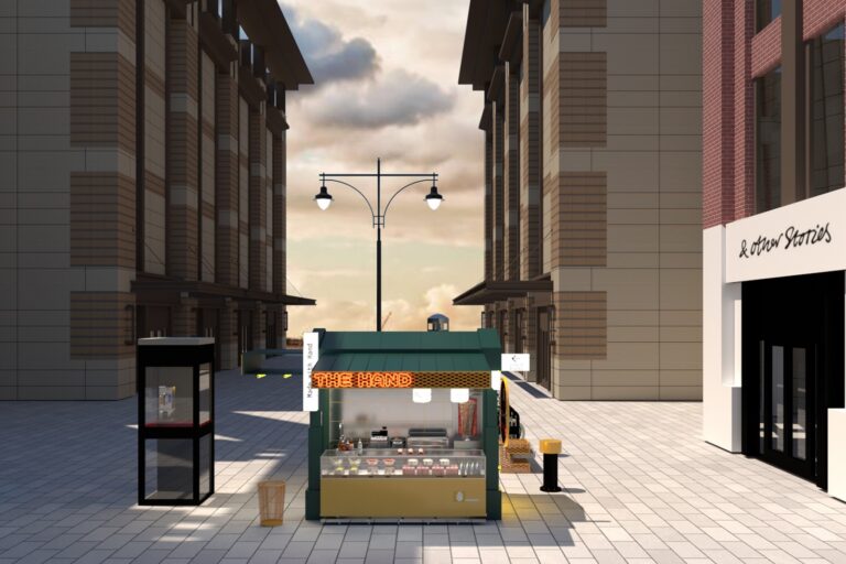 The Hand: Ένα iconic kiosk στην καρδιά του Λονδίνου συνδυάζει την παράδοση με τη σύγχρονη αισθητική