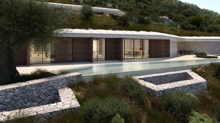 Oliva Residences: Ένα συγκρότημα εξοχικών κατοικιών στη Λευκάδα που δίνει ιδιαίτερη έμφαση στη γοητεία του φυσικού τοπίου