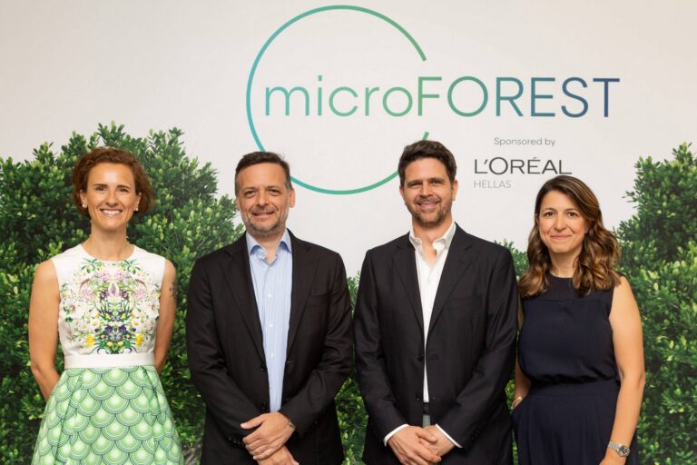 L’Oréal Hellas: Δημιουργεί πνεύμονα πρασίνου στην καρδιά της Αθήνας – Αναβαθμίζει την Κυψέλη με το microForest