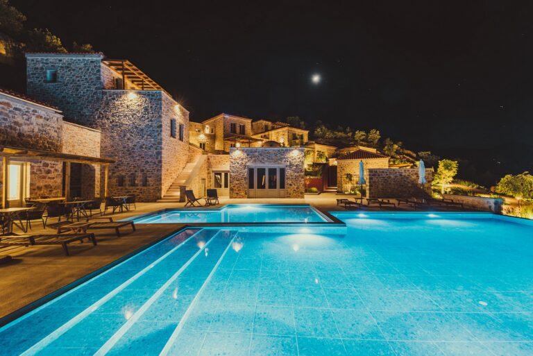 LandmArch. showcases its advanced landscape architecture expertise at the stunning Sampatiki Suites in eastern Peloponnese