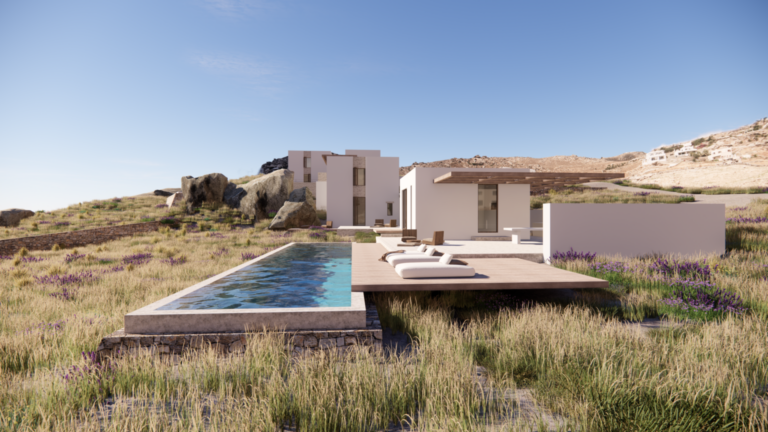 Rockside Villas: Οι κατοικίες στη Νάξο που γίνονται ένα με το επιβλητικό βραχώδες τοπίο