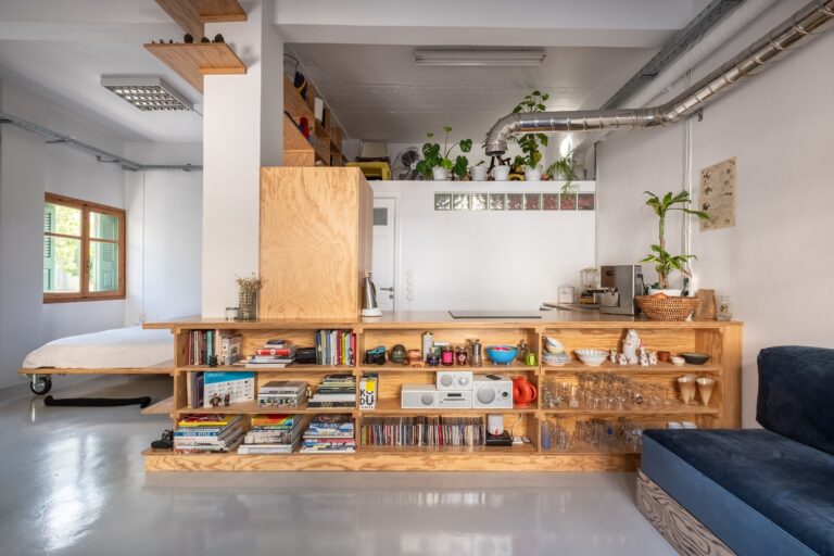 Studio Nikos Kouklakis turns 70s house in Chania into a studio-apartment merging nostalgic and contemporary design