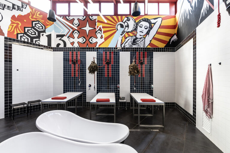 BANYA Athens: A Contemporary Interpretation of Russian Spa Tradition by PHOS Architects