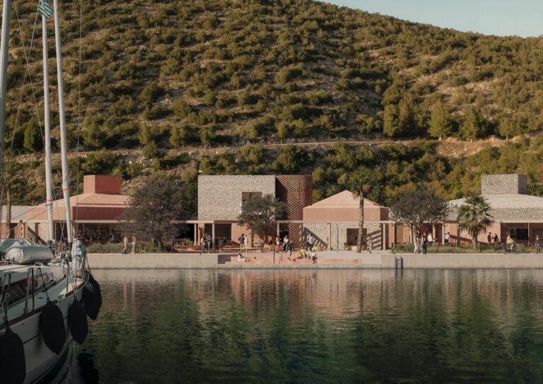 Μια νέα μαρίνα για την Ερμιόνη, σχεδιασμένη ως επέκταση του αρχαίου χωριού της περιοχής